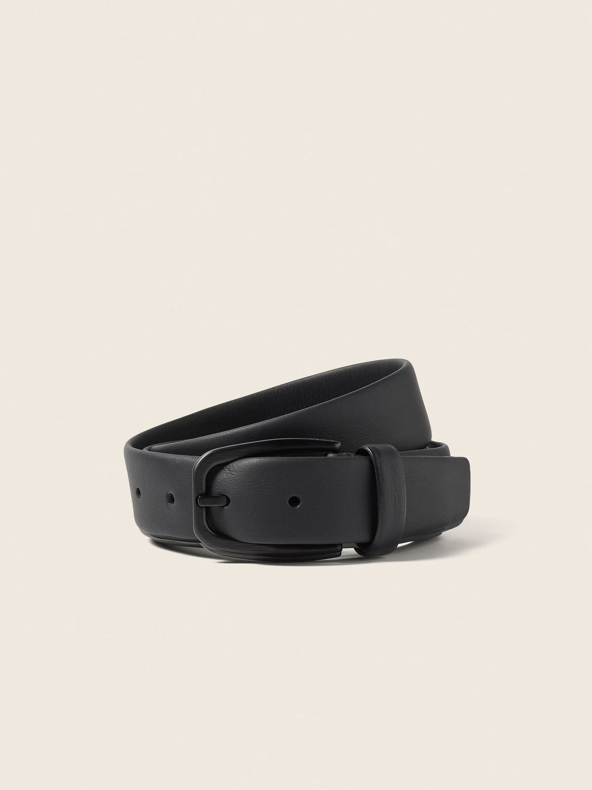 Black Leather Belt