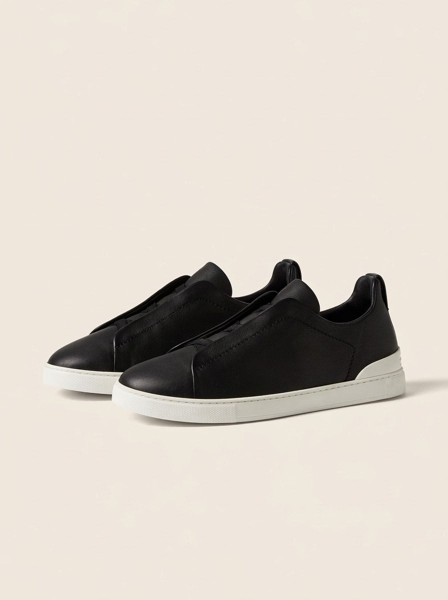 Black T.S. S.S. Sneakers