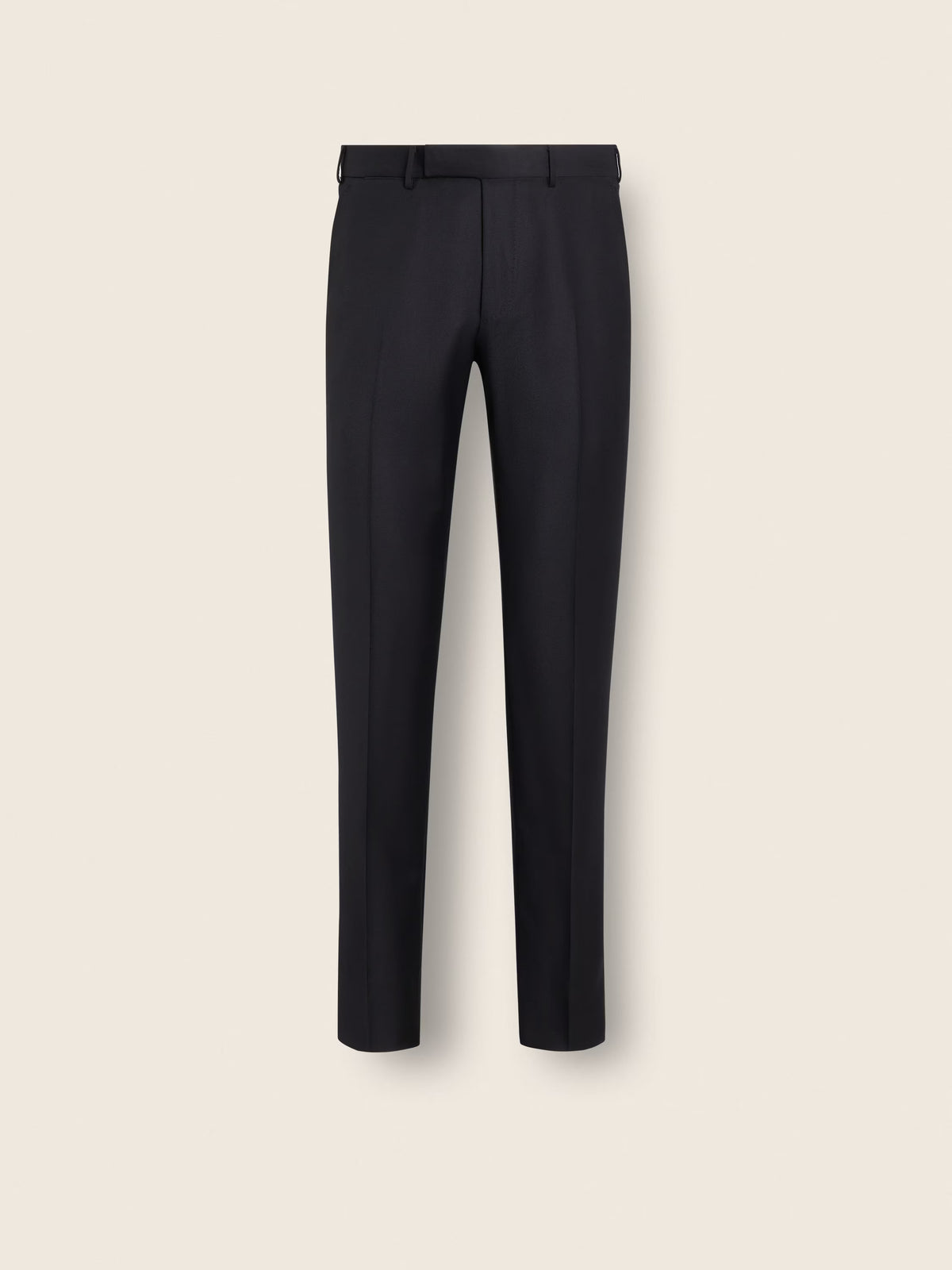 Black T. Wool Pants