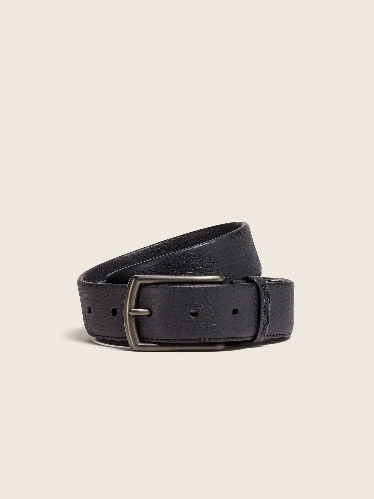 Black Leather Belt