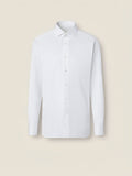 White Micro-striped C.V. Cotton Shirt