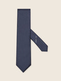 Navy Blue Silk Tie