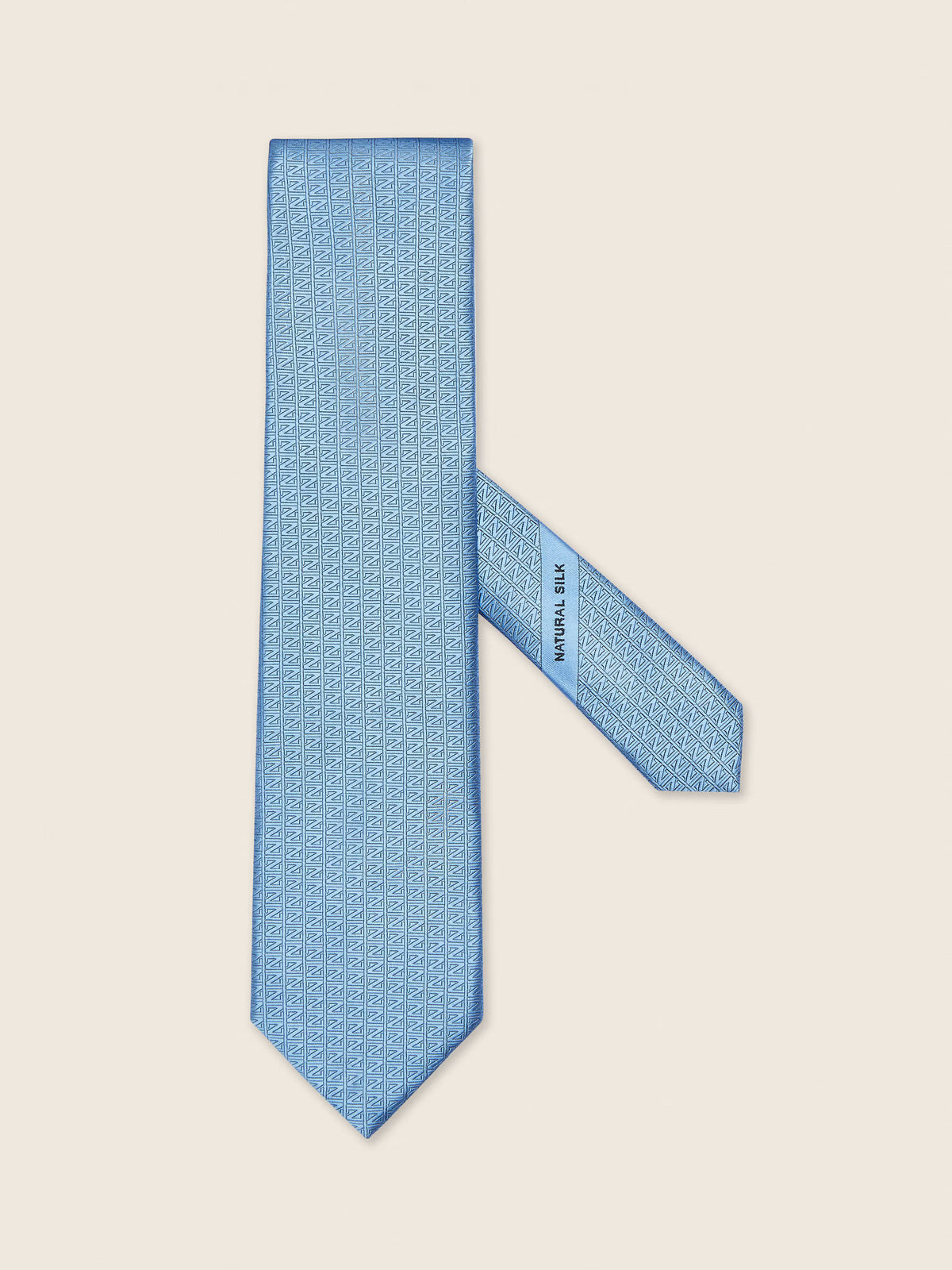 Light Blue Silk Tie