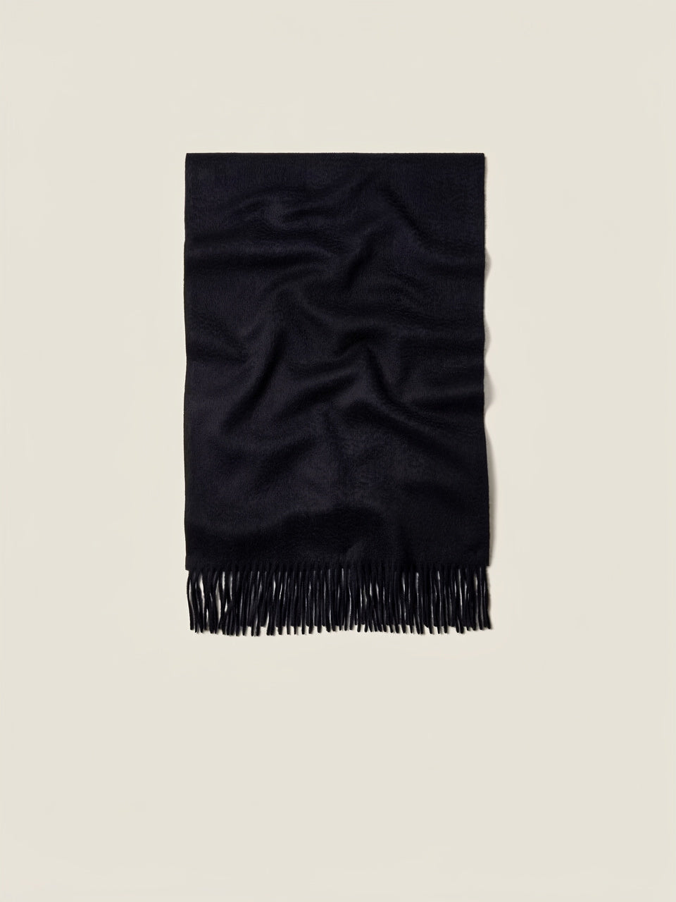 Black O. Cashmere Scarf