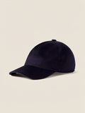 Dark Blue O. Cashmere Baseball Cap