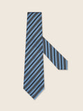 Light Blue Silk and Cotton Tie