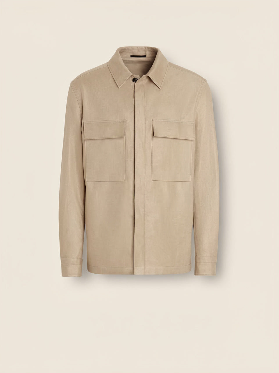 O. Linen Overshirt
