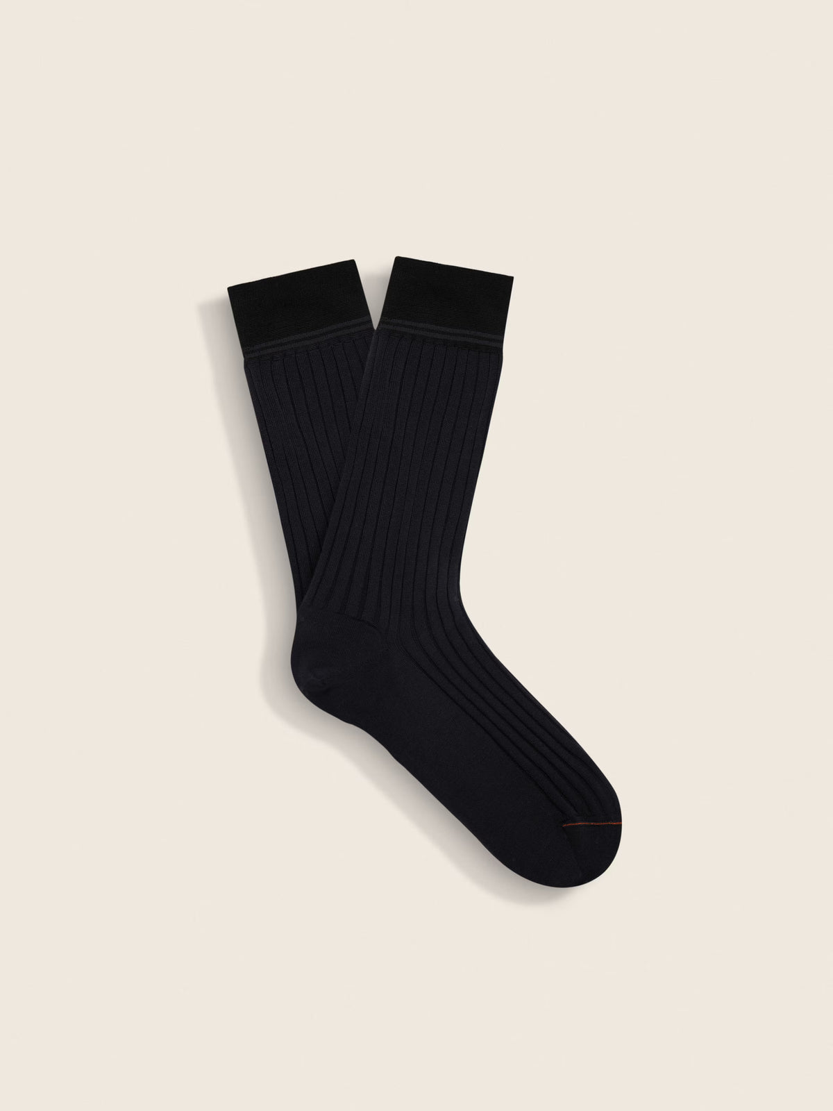 Navy Blue Cotton Socks