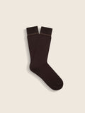 Brown Cotton Socks