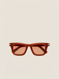 Dark Foliage Acetate Sunglasses