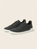 Dark Green T.S. O. Cashmere Sneakers