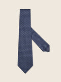 Dark Blue Silk Tie