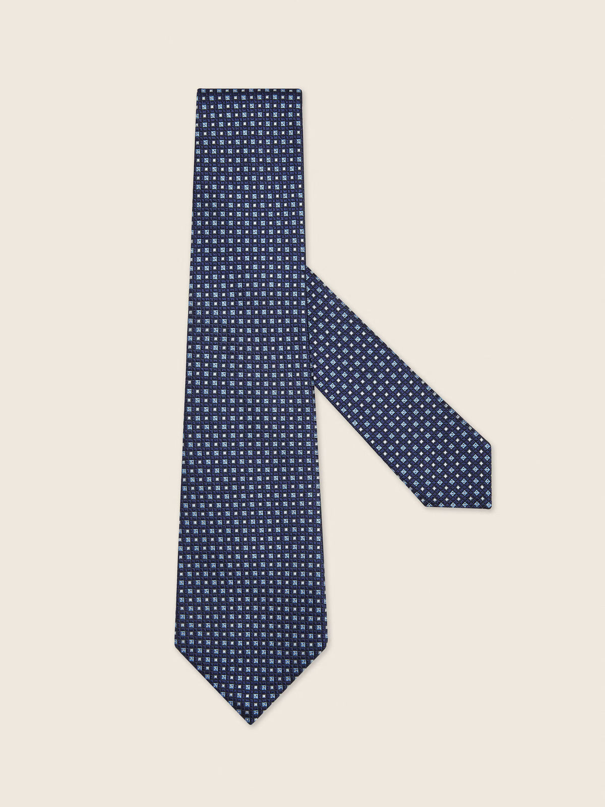 Dark Blue Silk Tie
