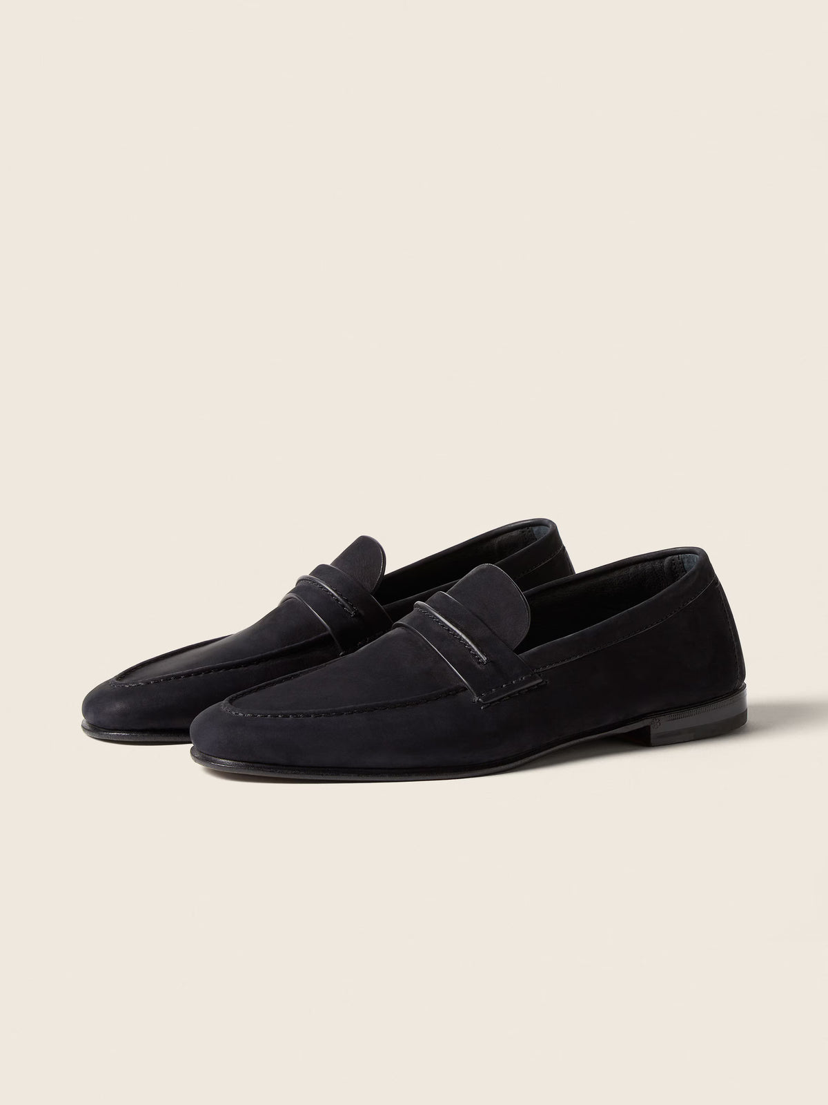 Navy Blue S.S. Moccasin Loafer