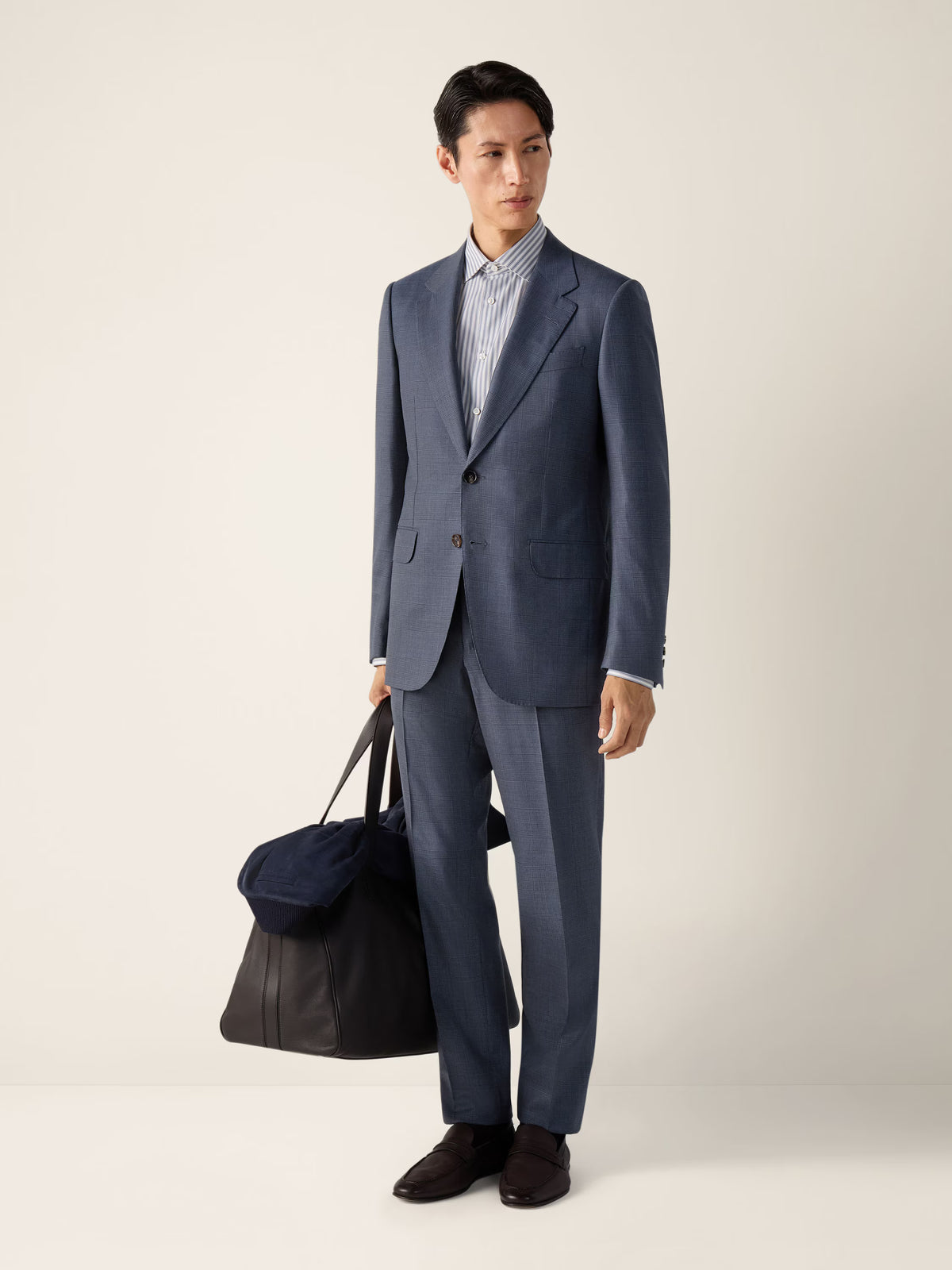 Dark Avio Blue C.V. Wool Suit