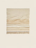 Light Taupe O. Linen Throw