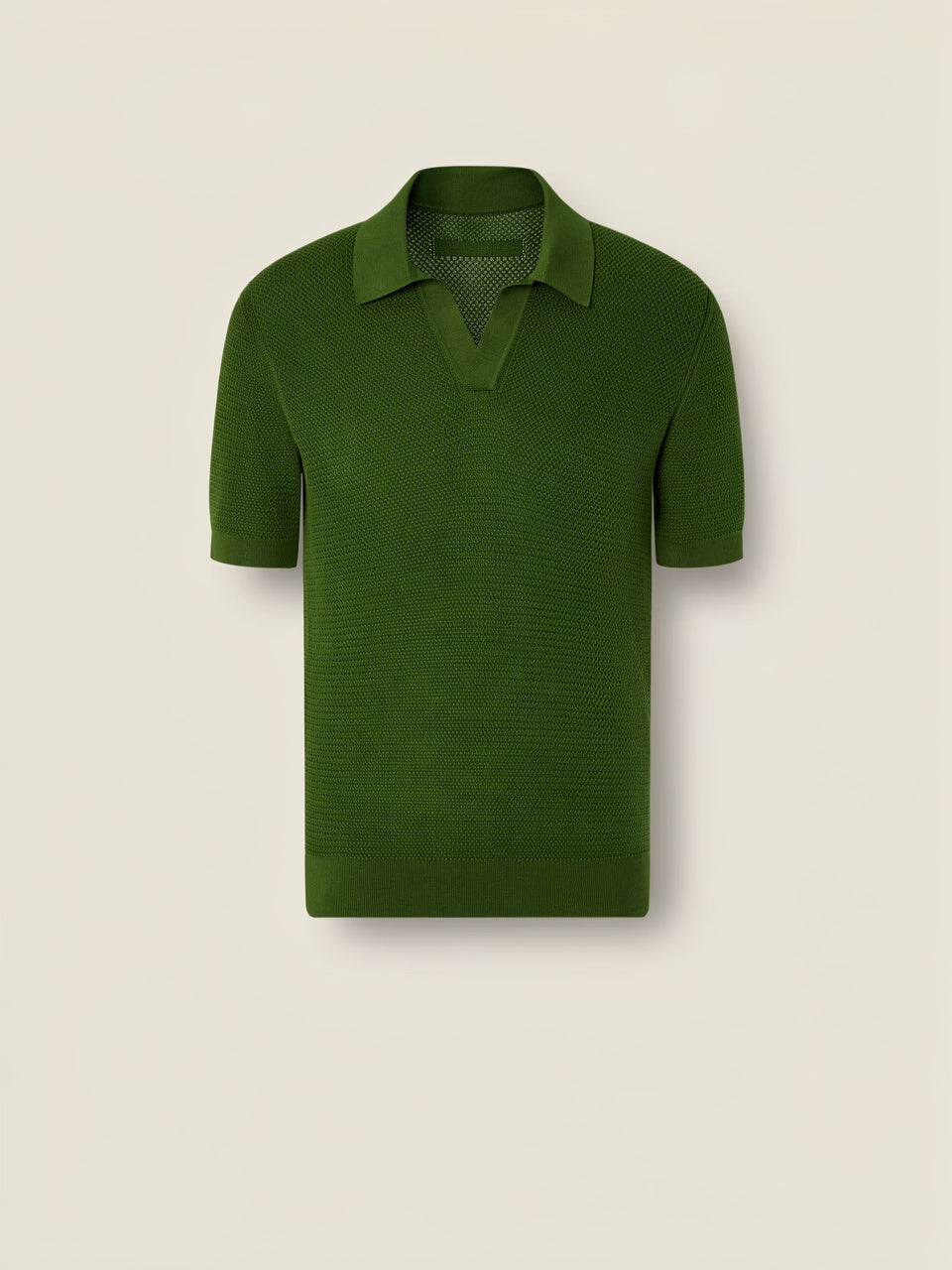 Pine Green Premium Cotton Polo Shirt