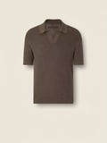 Dark Taupe Premium Cotton Polo Shirt