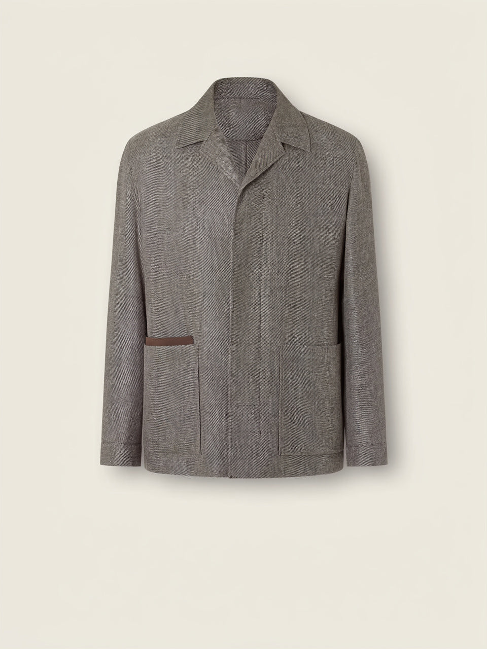 Cashmere Linen and Silk Chore Jacket