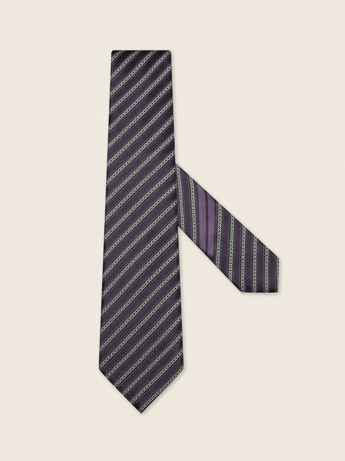 Dark Brown Silk Tie