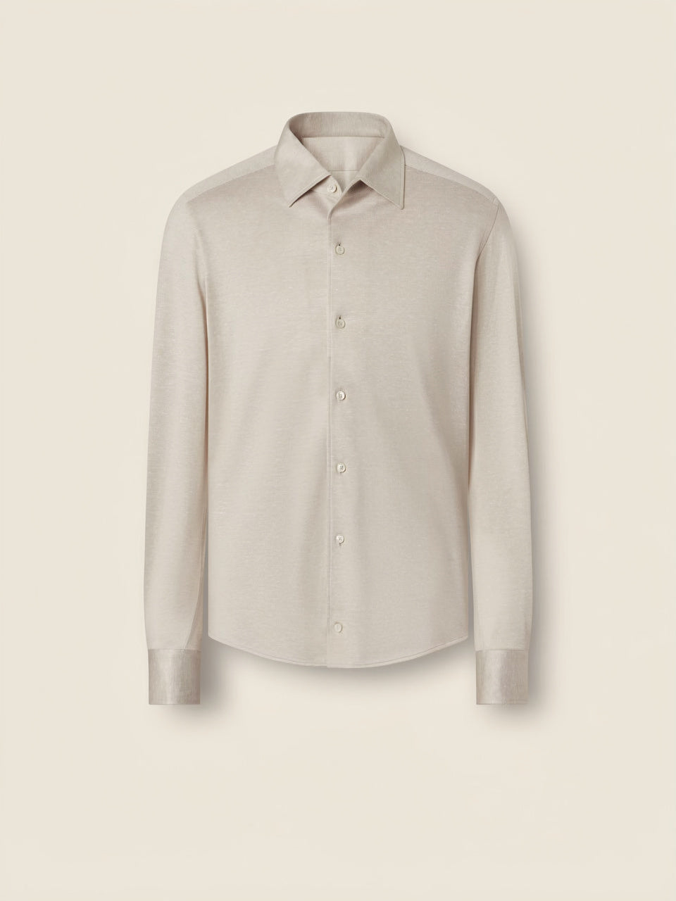 Silk Linen and Cotton Shirt
