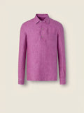 O. Linen Polo Shirt