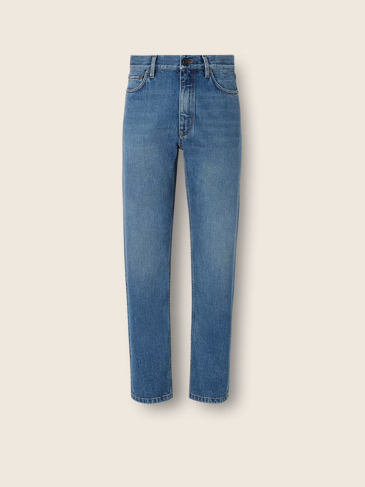 Light Blue Bleached Cotton R. Jeans