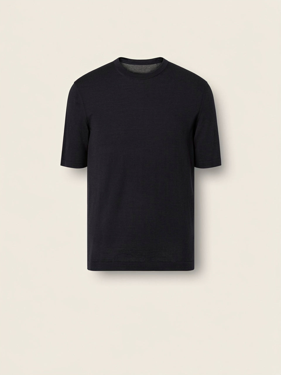 Black Wool T-shirt