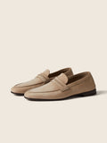 Beige S.S. Moccasin Loafer