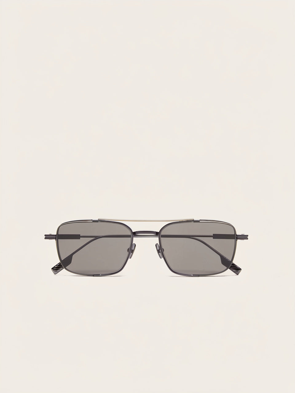 Dark Gunmetal Grey Titanium Sunglasses