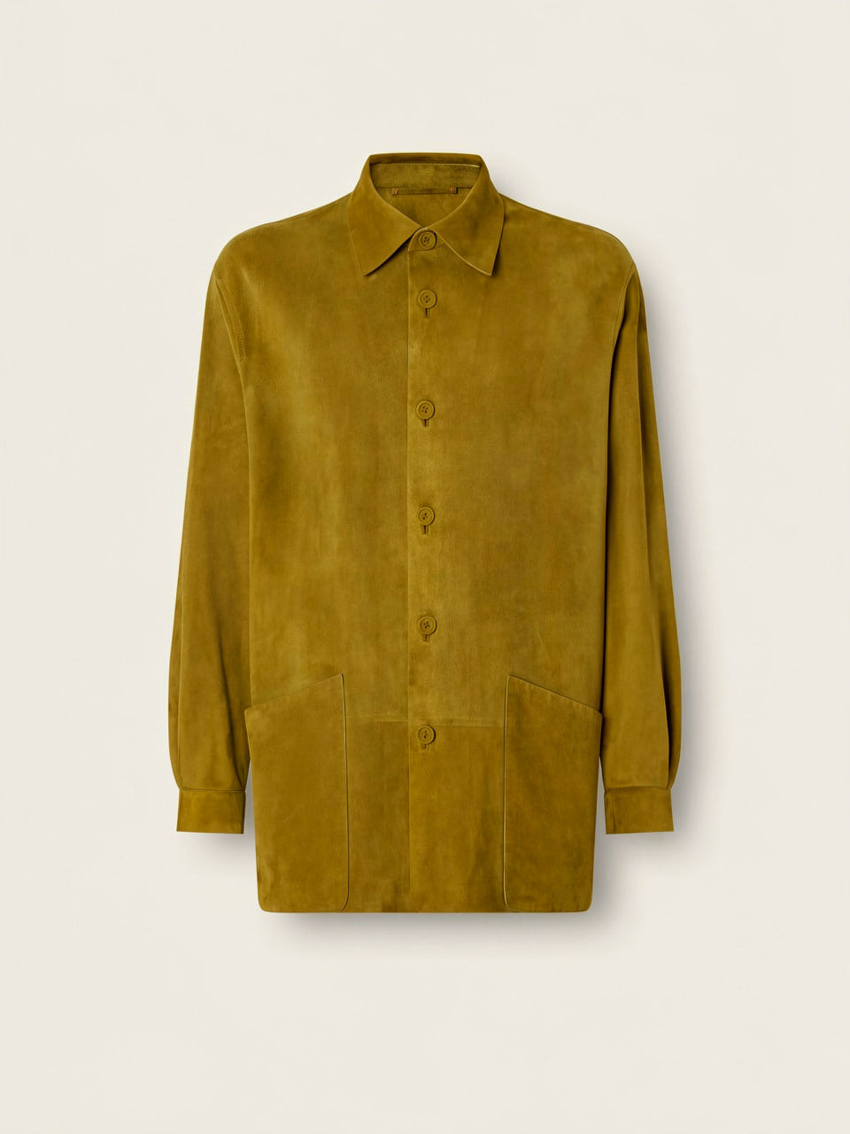 Suede Overshirt