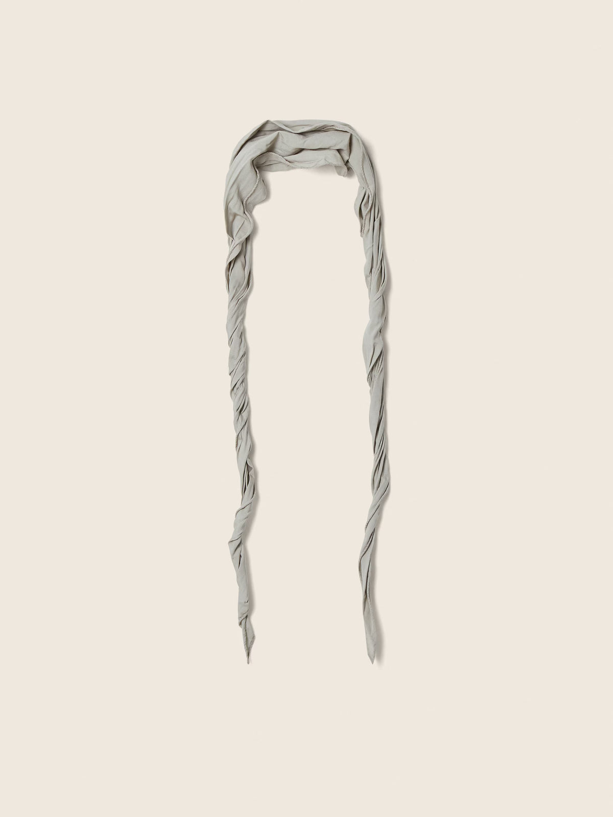 Light Taupe Silk Foulard