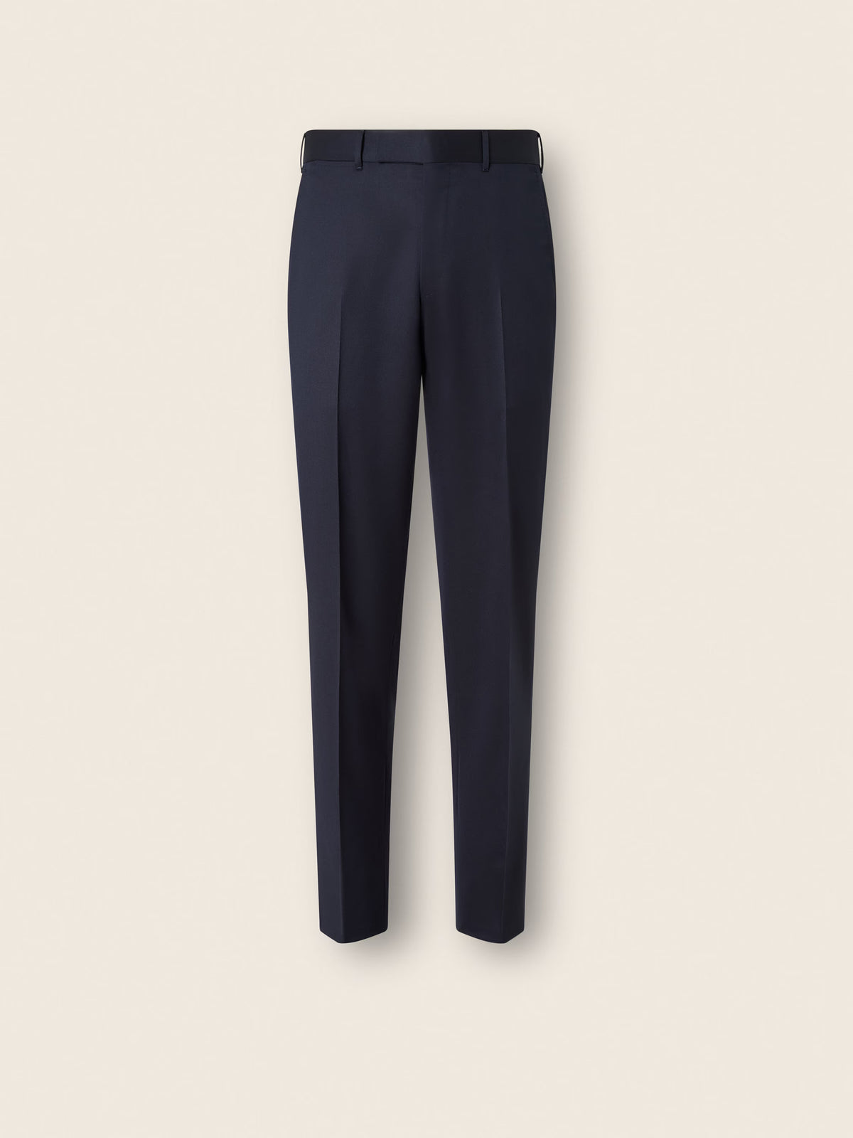 Navy Blue T. 120s Wool Pants