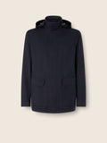 Navy Blue Microfiber Motorin 300cc Car Coat
