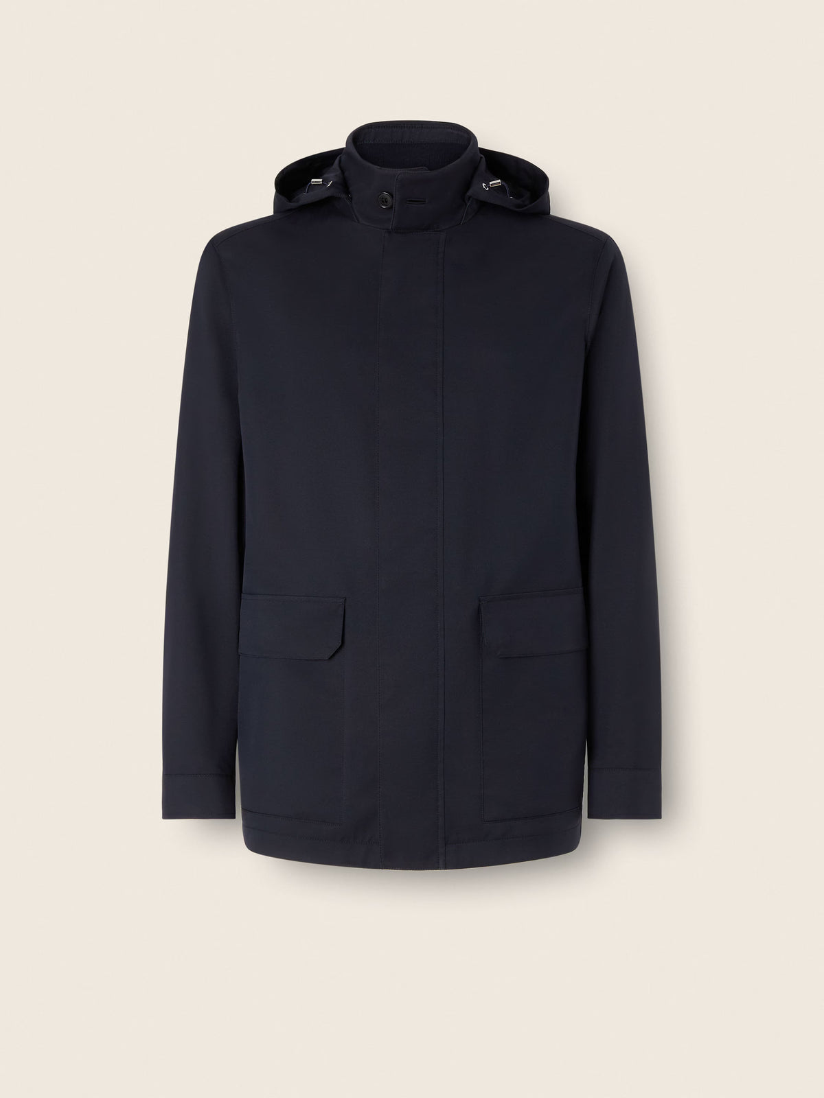 Navy Blue Microfiber Motorin 300cc Car Coat