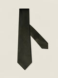 Dark Olive Green Silk Tie