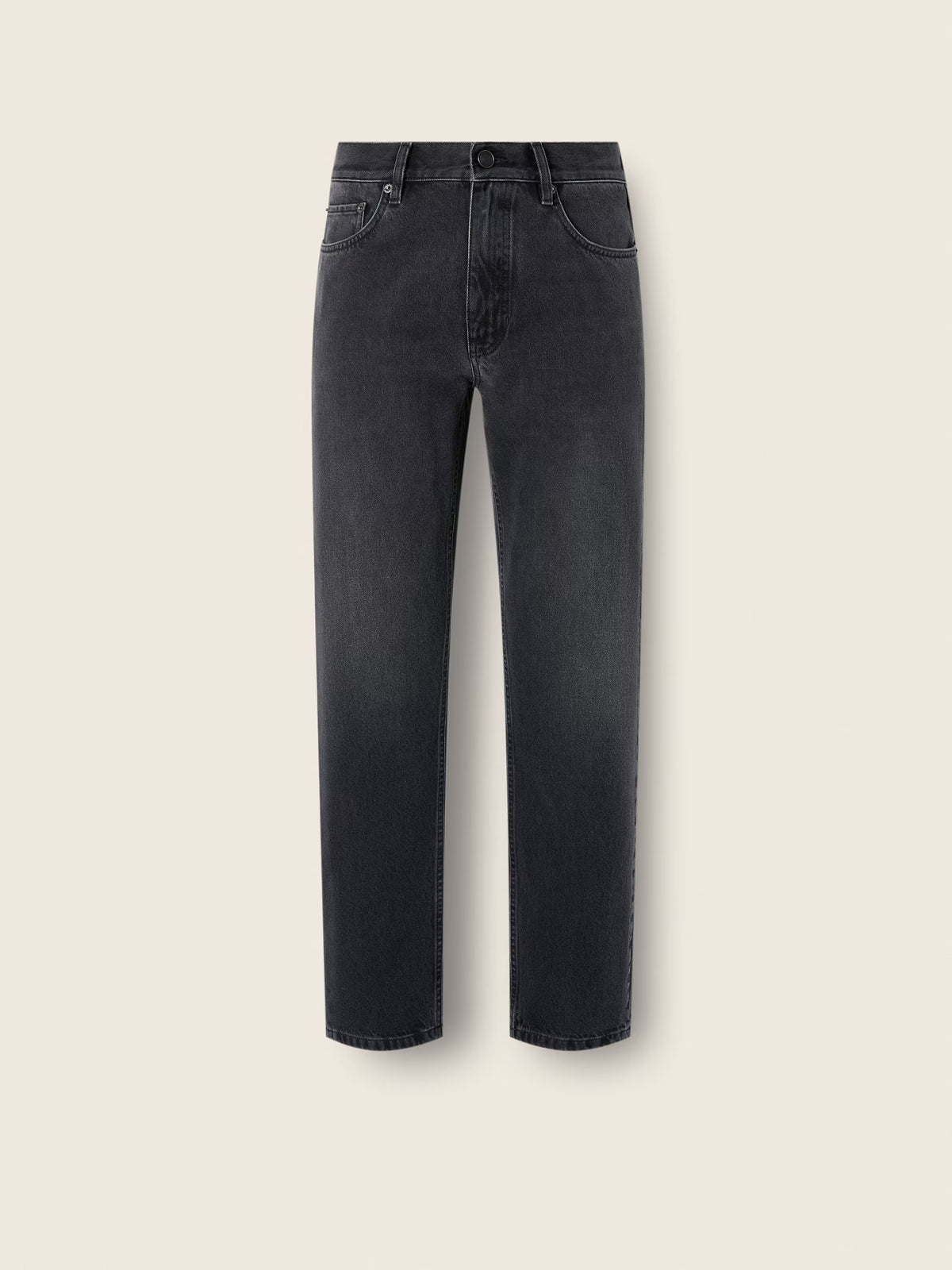 Dark Grey Cotton R. Jeans