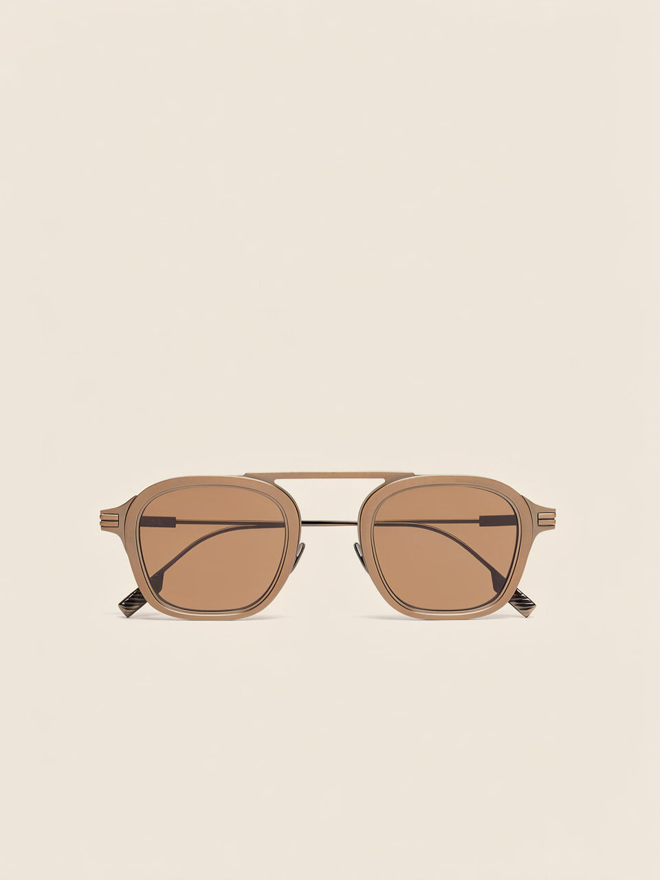 Antique Gold Orizzonte I Titanium Sunglasses