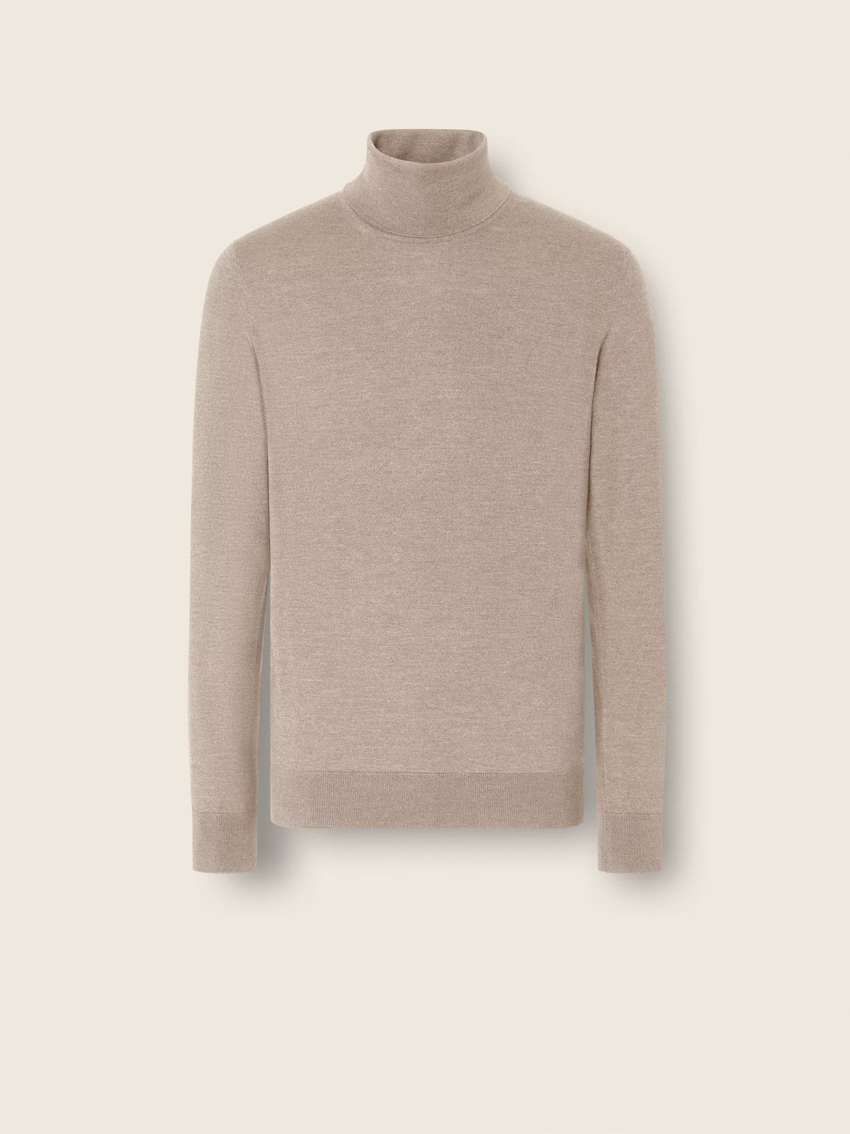 Light Taupe Mélange C.S. Turtleneck