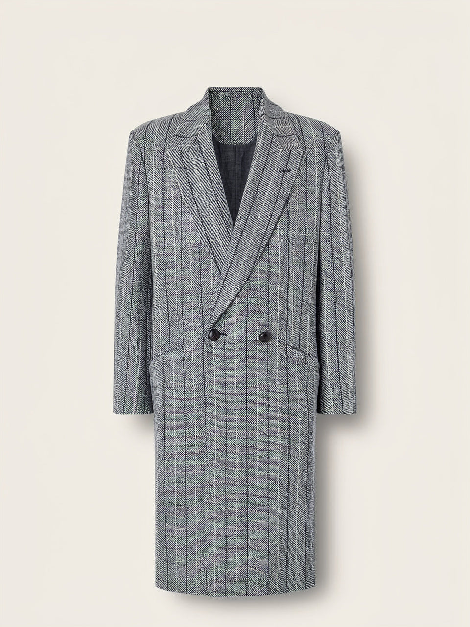 Grey T. Selection Wool Overcoat