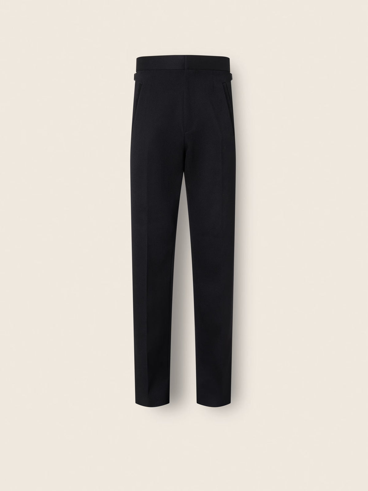 Black Wool Pants