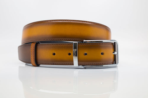 Carrucci Calfskin Monkstrap – Cognac