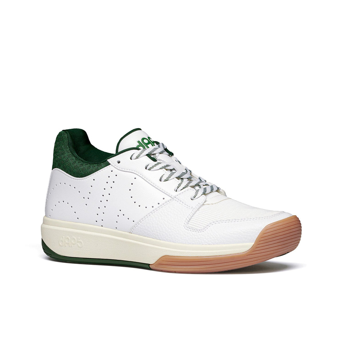 DAPS DESI Mid Pickleball Shoes – Green/White (Women's)