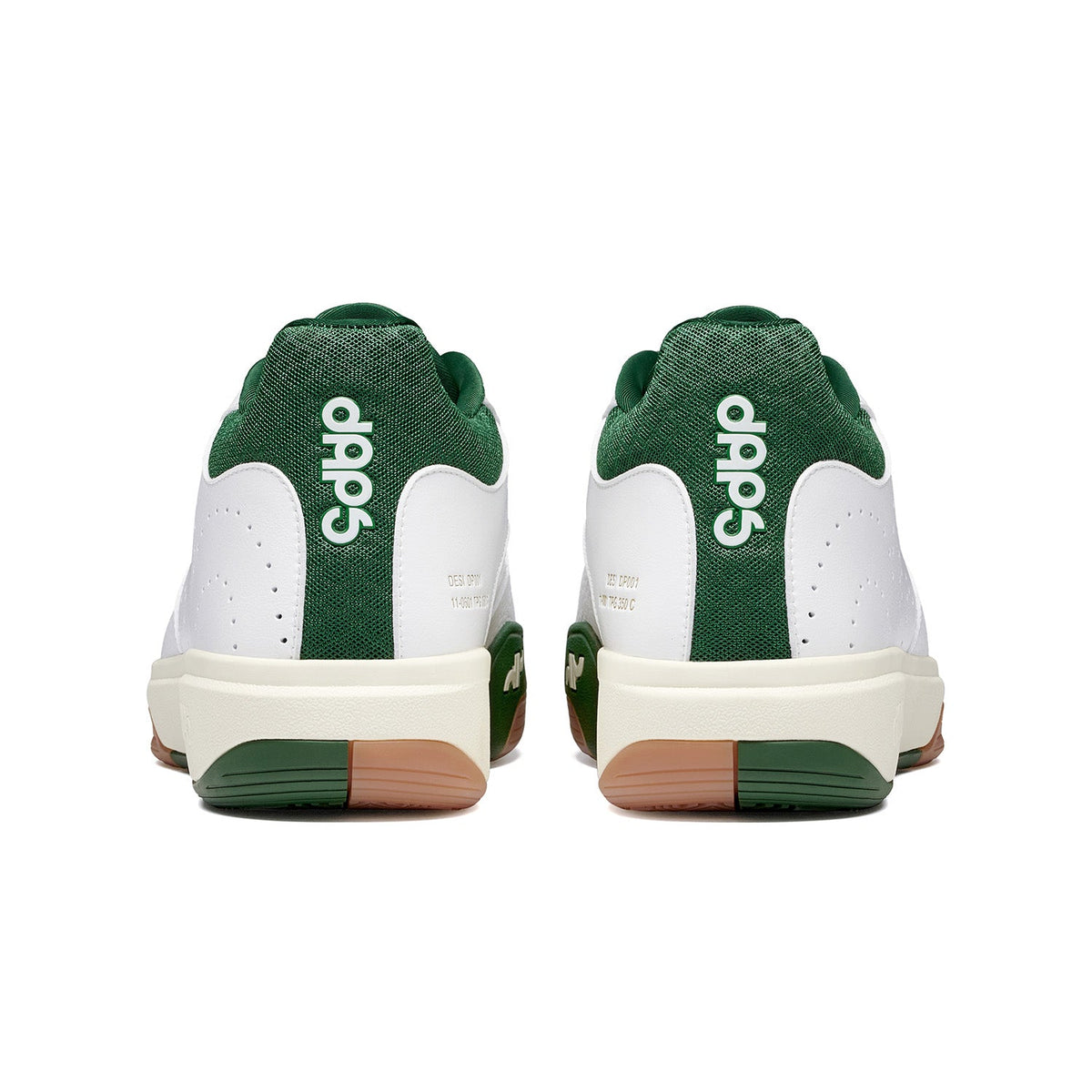 DAPS DESI Mid Pickleball Shoes – Green/White (Women's)
