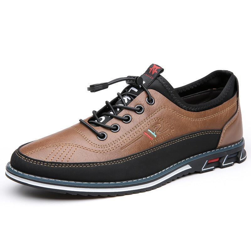 Men's Casual Slip-On Loafers – Round Toe Comfort Shoes