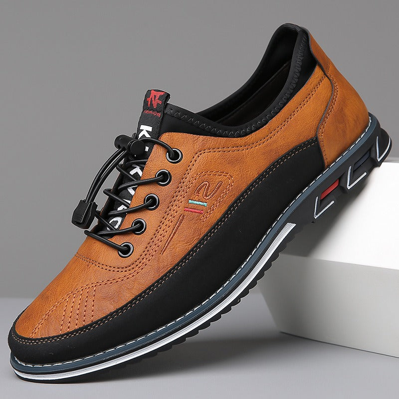 Men's Casual Slip-On Loafers – Round Toe Comfort Shoes