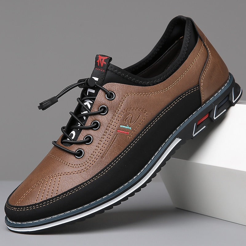 Men's Casual Slip-On Loafers – Round Toe Comfort Shoes