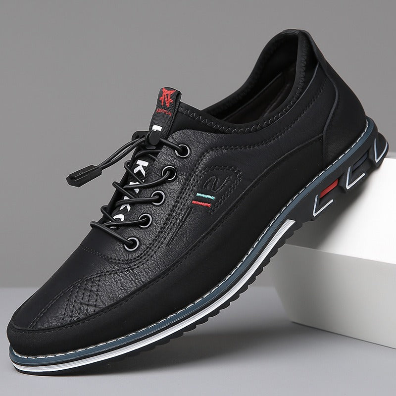 Men's Casual Slip-On Loafers – Round Toe Comfort Shoes