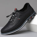 Men's Casual Slip-On Loafers – Round Toe Comfort Shoes