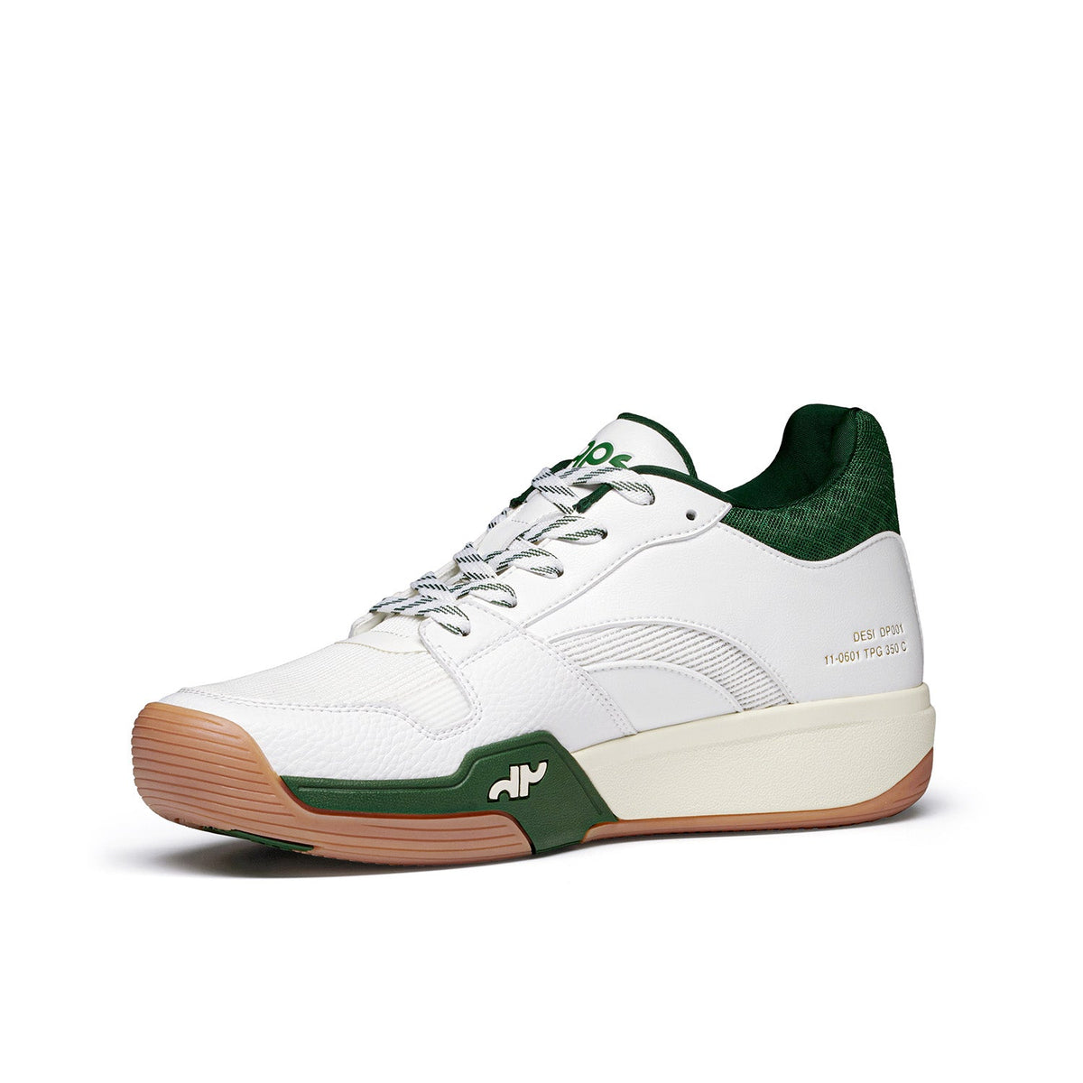 DAPS DESI Mid Pickleball Shoes – Green/White (Women's)